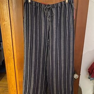 Wide Leg Linen Pants